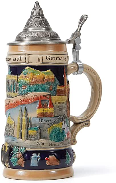 Jarras de cerveza vintage